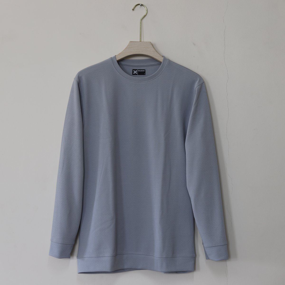 Plain Full  Hand T-Shirt Grey