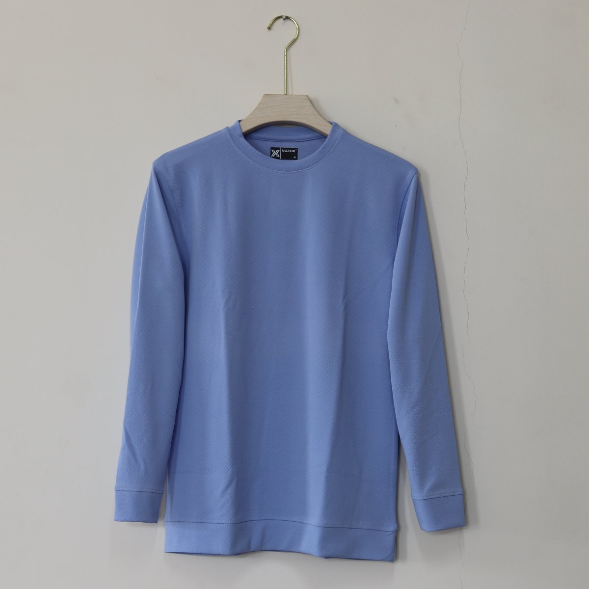 Plain Full Hand T-Shirt Lite Blue