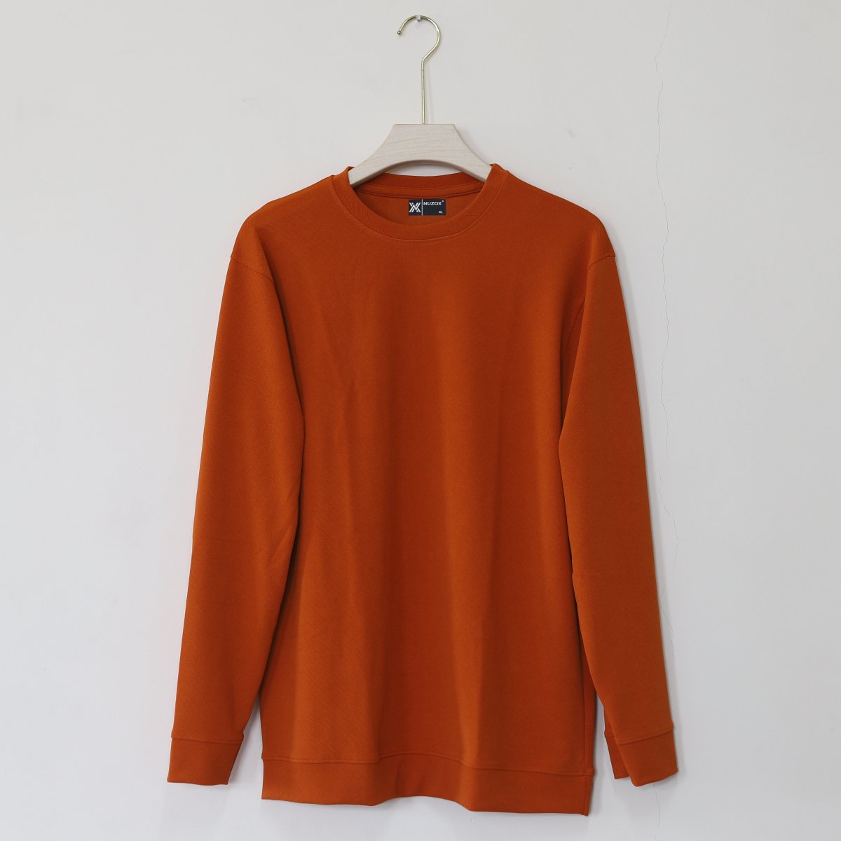 Plain full Hand T-Shirt Orange