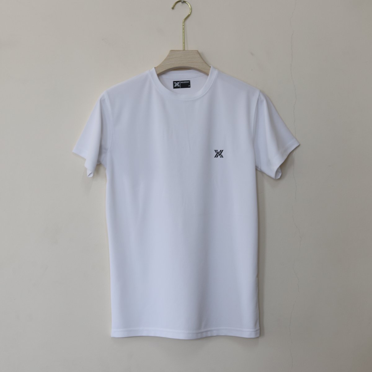 Plain Half Hand T-Shirt White