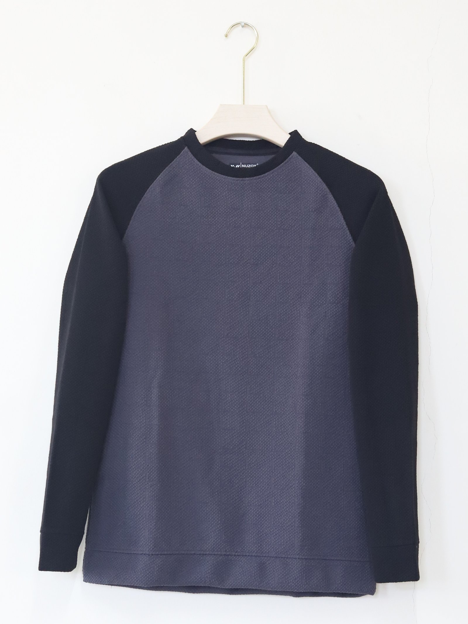 Mens Raglan Iong Sleeve T-Shirt( Nevy Blue and Indigo)