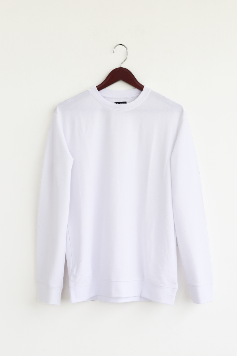 Plain Full Hand T-Shirt( White)