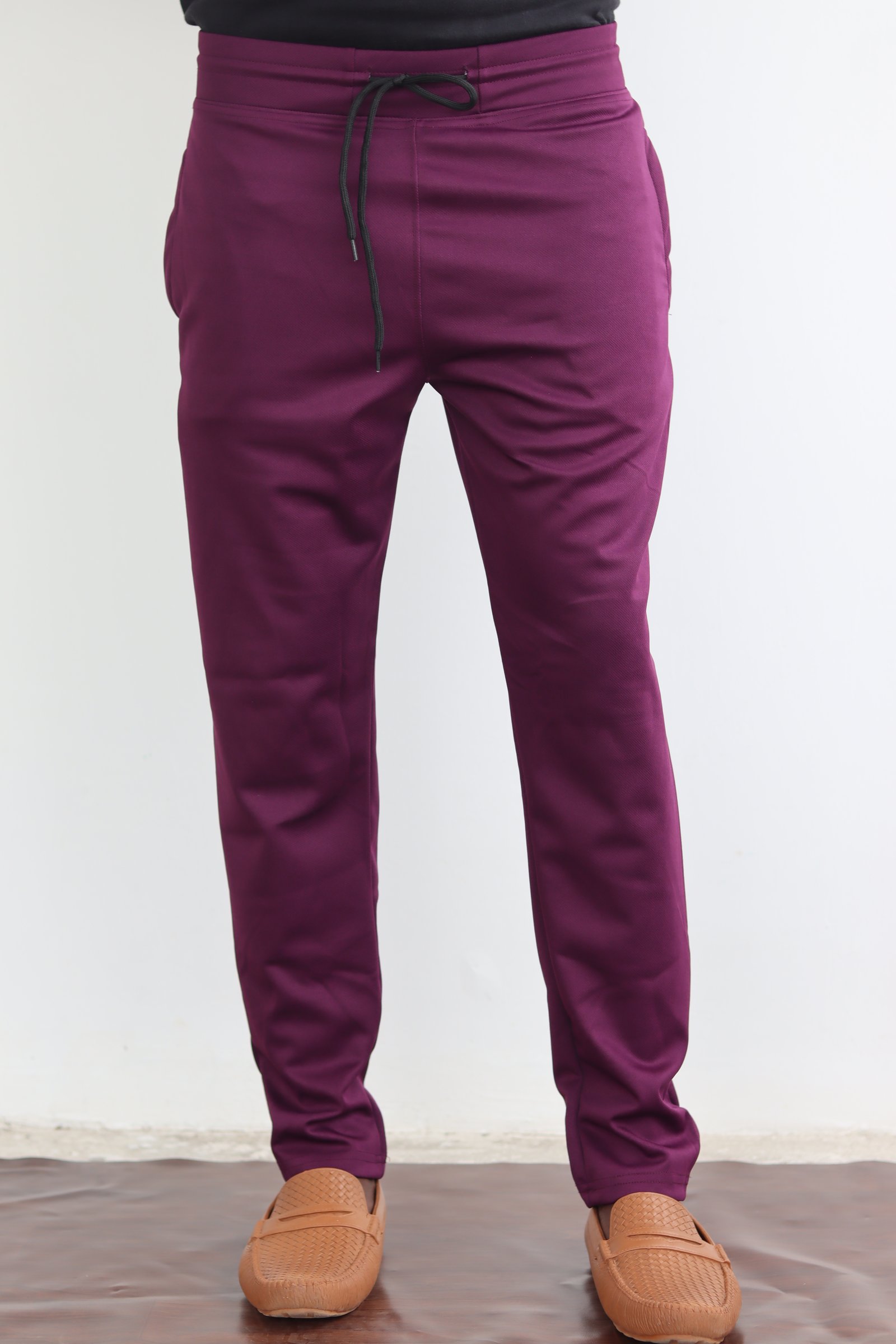 Mens Track Pant (Wine)