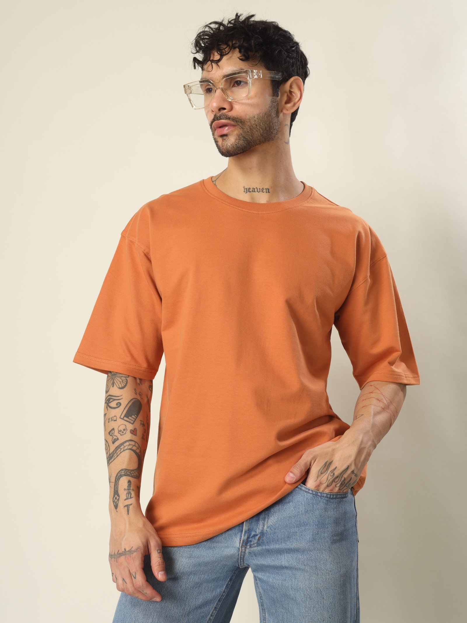 Oversize T-Shirt Unisex (Orange)