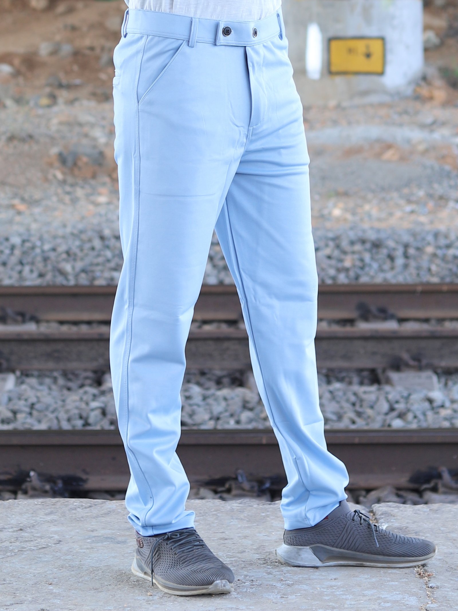 King Roma Formal Pant (Ice Blue)