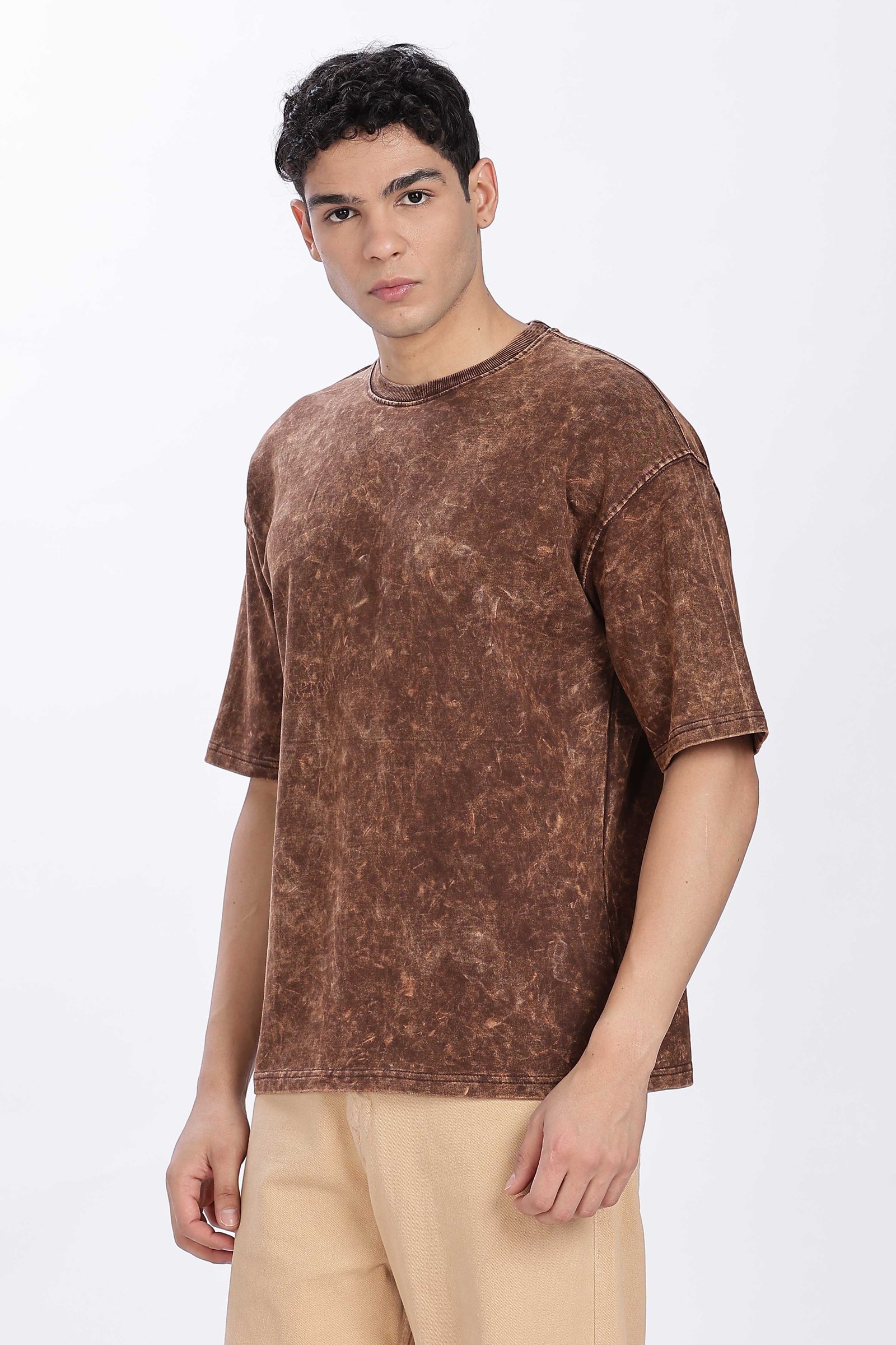 Acidwash Oversized Cotton T-shirt