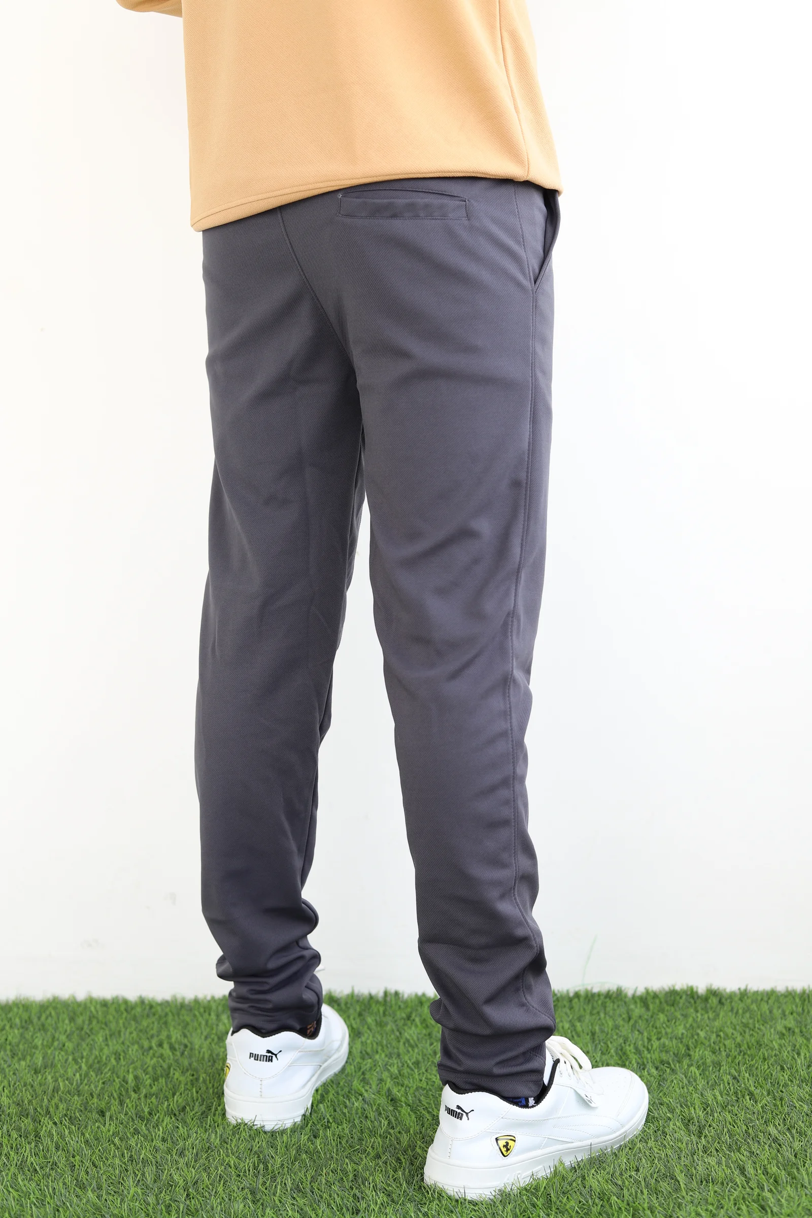Lycra Formal Pant for Men(Dark Gray)