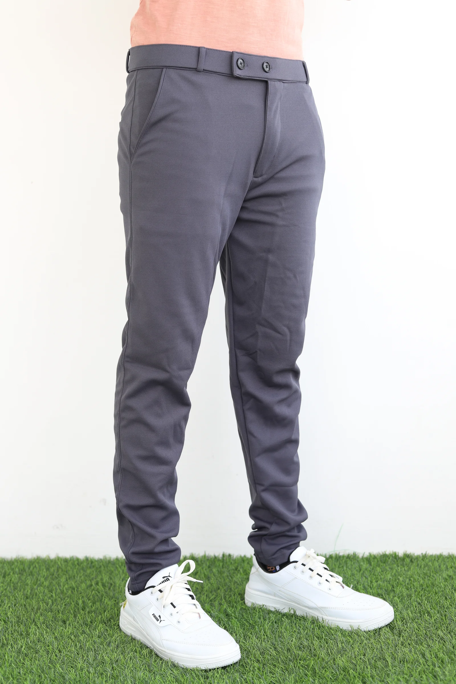 Lycra Formal Pant for Men(Dark Gray)