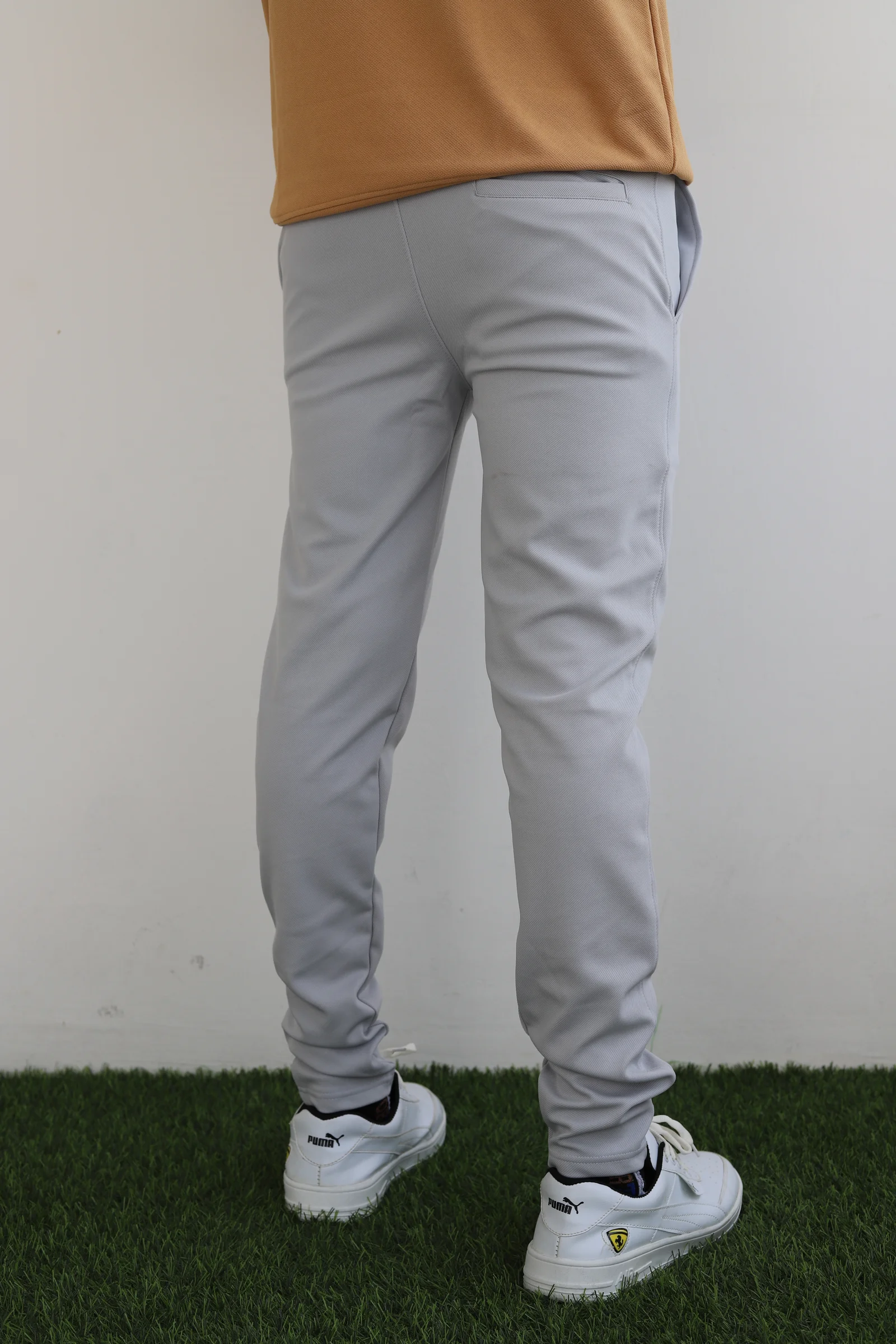 Lycra Formal Pant for Men(Light grey)