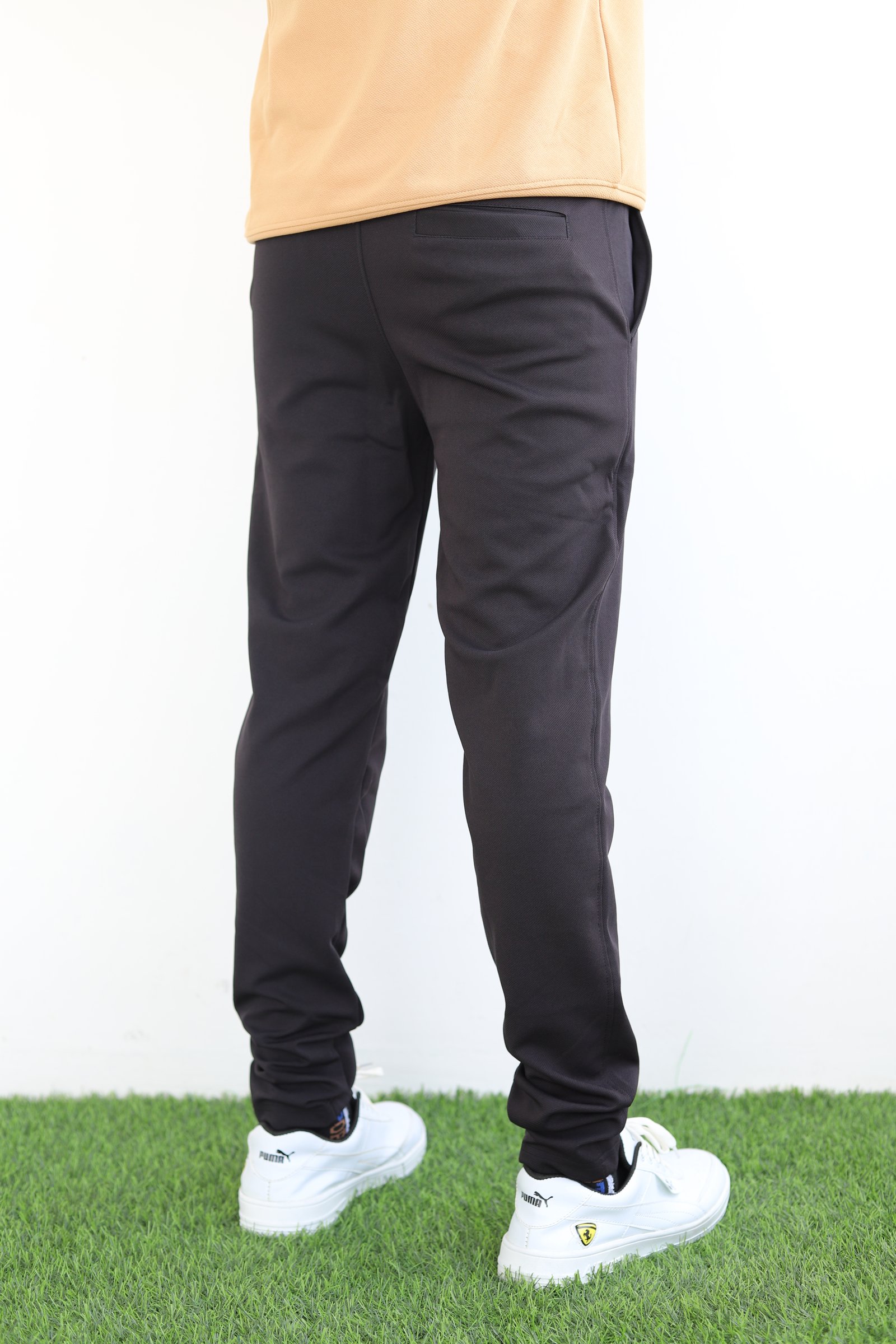 Lycra Formal Pant for Men (Black)